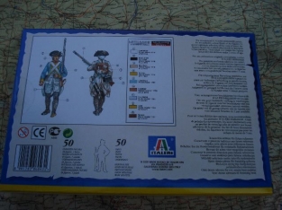 Italeri 6043  French Infantry American War of Independence